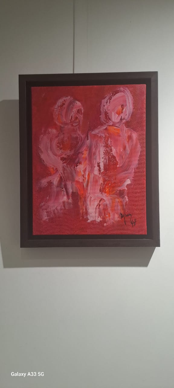 Tableau « Désir 2020 » de Mariem Garaali — acrylique