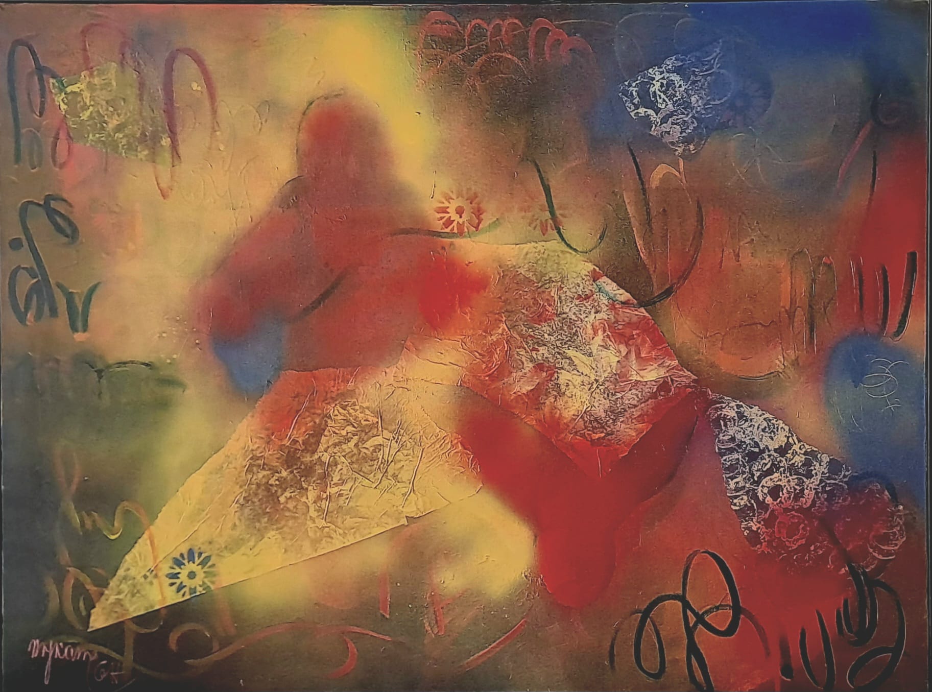 Tableau « Liens de fraternité » de Mariem Garaali
