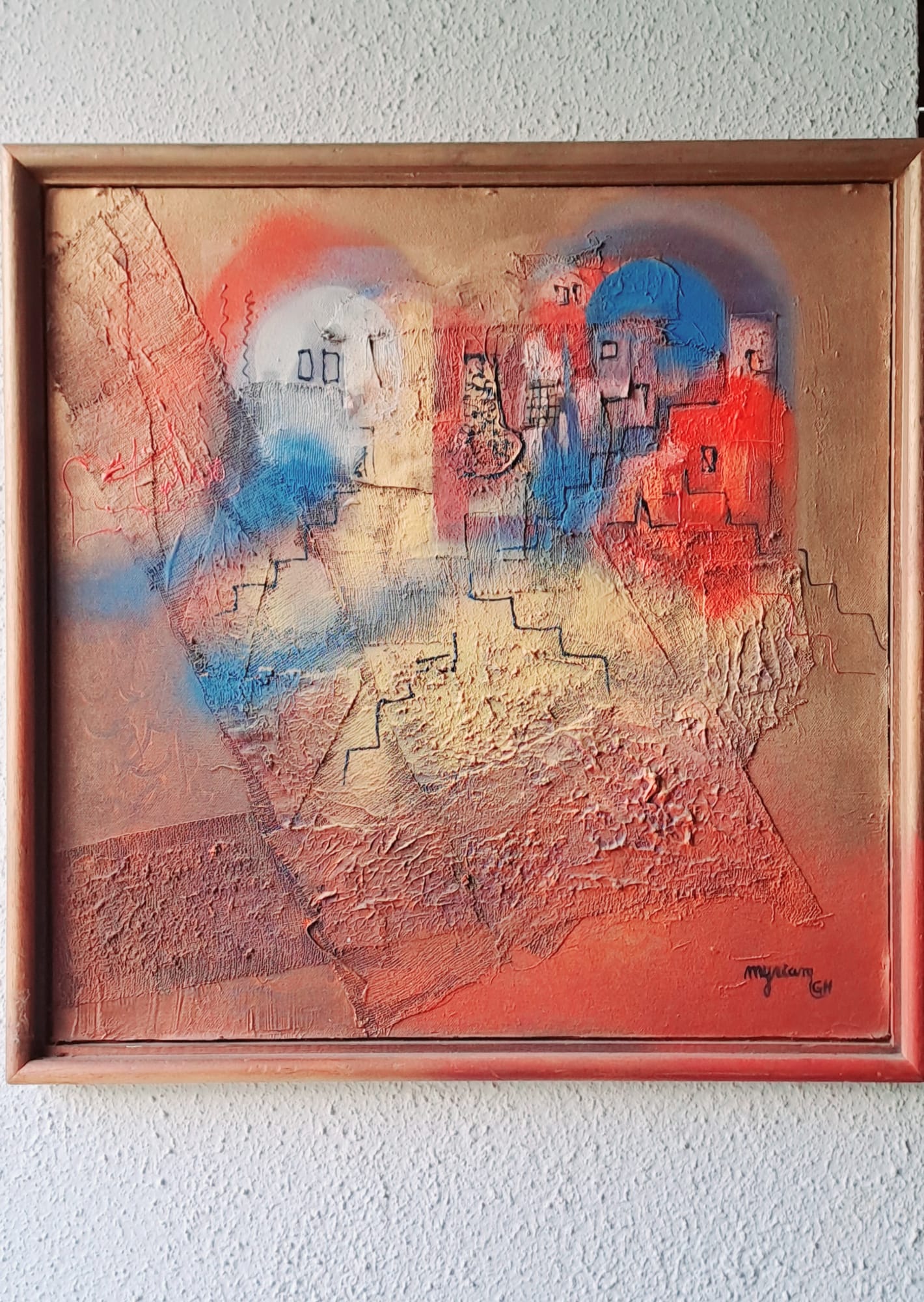 Tableau « Fenêtres sur nos rêves » de Mariem Garaali